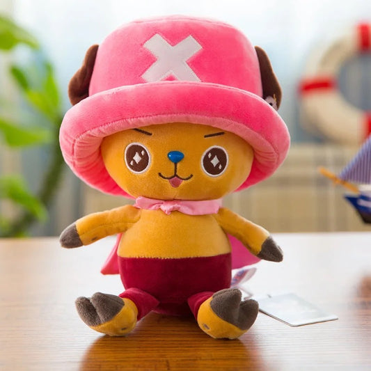 35CM Cartoon One Piece Plush Toys Chopper Plush Doll Stuffed Anime Cute Toy, Chopper Doll Best Gift For Children